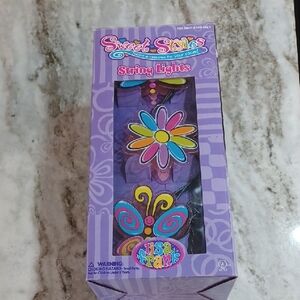 Lisa Frank Vibrant Butterfly and Flower String Lights
